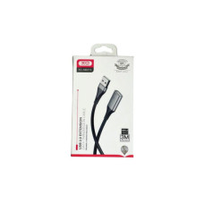 Дата кабель USB 2.0 AM/AM 3.0m black XO (NB-219-USB-3m)