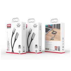 Дата кабель USB 2.0 AM/AM 3.0m black XO (NB-219-USB-3m)