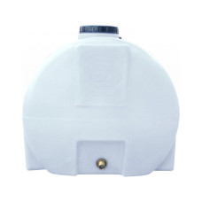 Ємність для води Пласт Бак горизонтальна харчова 150 л біла (2105)