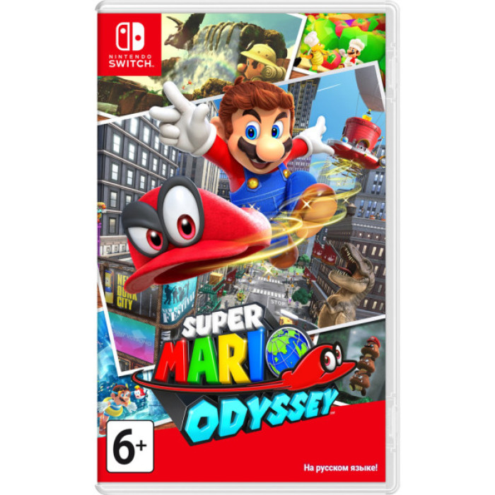 Гра Nintendo Super Mario Odyssey, картридж (045496420864)