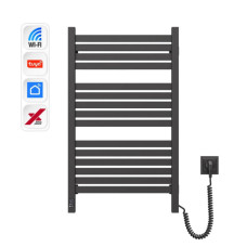 Сушарка для рушників Navin Авангард Х, 800х480, Wi-Fi, чорний муар, правобічна (12-272055-4880)