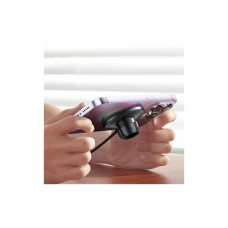 Універсальний автотримач Essager Arpege 15W Magnetic Wirless Car Charger with Phone Holder Function (Rotate Version) Black (EZJCX-GY01B-Z)