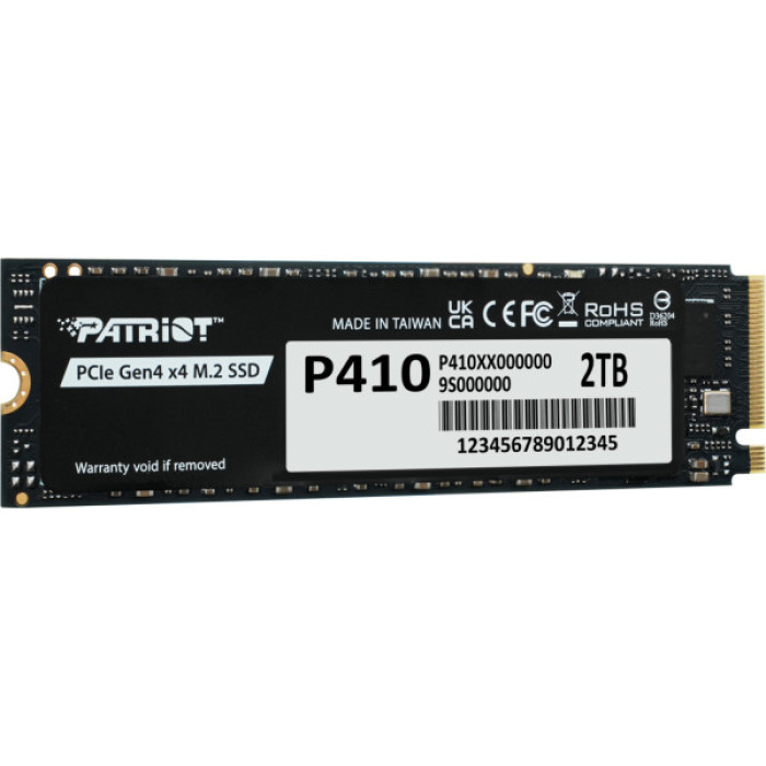 Накопичувач SSD M.2 2280 2TB Patriot (P410P2TBM28H)
