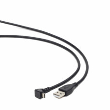 Дата кабель USB 2.0 AM to Micro 5P 1.8m 90° Cablexpert (CCP-mUSB2-AMBM90-6)