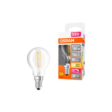 Лампочка Osram LED CL P60 DIM 6,5W/827 230V FIL E14 10x1 (4058075447875)