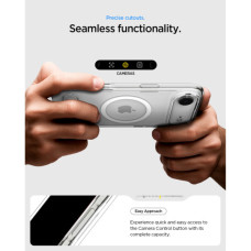 Чохол до мобільного телефона Spigen Ultra Hybrid S MagFit iPhone 17 Air Clear White (ACS09926)