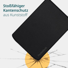 Чохол до електронної книги Pocketbook 619_629_634 Shell-TR Black (SH-TR-634-BK-WW)