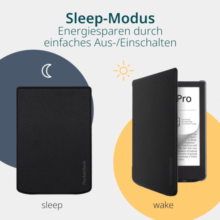 Чохол до електронної книги Pocketbook 619_629_634 Shell-TR Black (SH-TR-634-BK-WW)