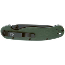 Ніж Ontario Knife RAT II AUS-8 OD Green, Black Blade (ON8861OD)