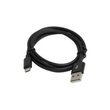 Дата кабель USB 2.0 AM to Micro 5P 1.0m 2.4A black Patron (CAB-PN-USB-MICRO-1-B)