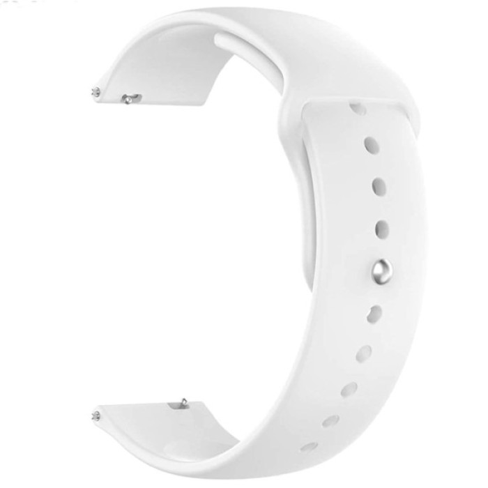 Ремінець до смарт-годинника Armorstandart Silicone Watch Strap 20mm White (ARM60518)