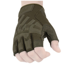 Тактичні рукавички 2E безпалі XL зелені (2E-TACTGLOSUM-XL-OG)