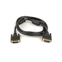 Кабель мультимедійний DVI M to DVI M 1.5m 24+1pin ferrite PowerPlant (CA910854)