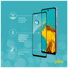 Скло захисне Piko Full Glue MOTO E14 Black (1283126597725)