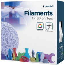 Пластик для 3D-принтера Gembird ABS, 1.75 мм, 1kg, white (3DP-ABS1.75-01-W)