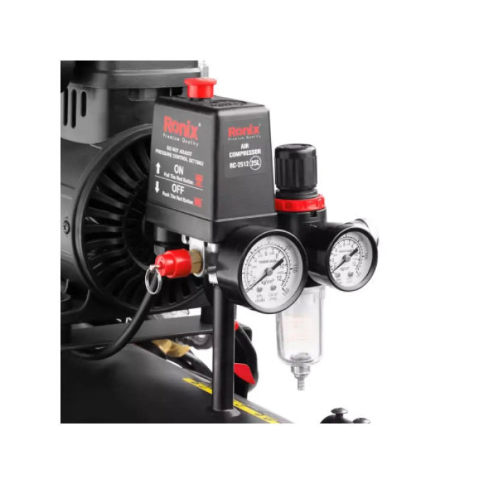 Компресор Ronix 25л, 1380Вт (RC-2512)