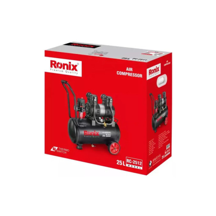 Компресор Ronix 25л, 1380Вт (RC-2512)