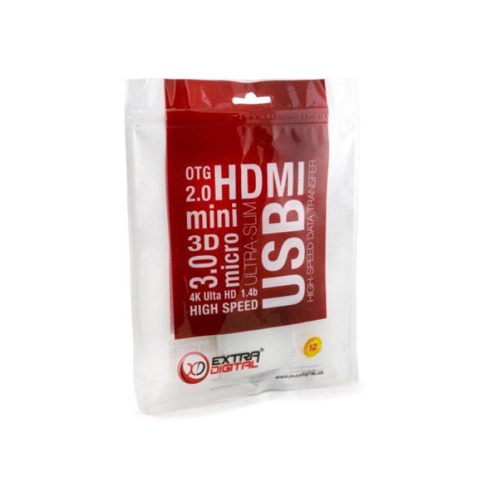Порт-реплікатор Extradigital USB Type-C to HDMI/USB 3.0/Type-C (0.15m) (KBH1691)