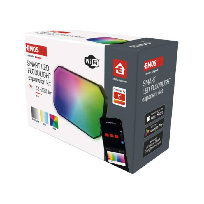 Прожектор EMOS ZIW181R 4 Вт RGBIC WIFI (ZIW181R)