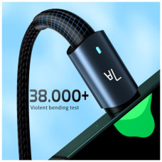 Дата кабель USB 2.0 AM to USB-C 0.5m 7A 100W black Essager (EXC7A-CGB01-P)