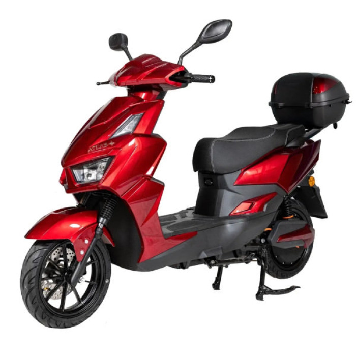 Електроскутер Atlas Tiger Box 2000W Plus Red (3123)