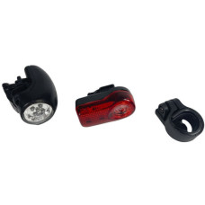 Комплект велофар Good Bike Twins 2 режима 5+3 LED (92306-IS)