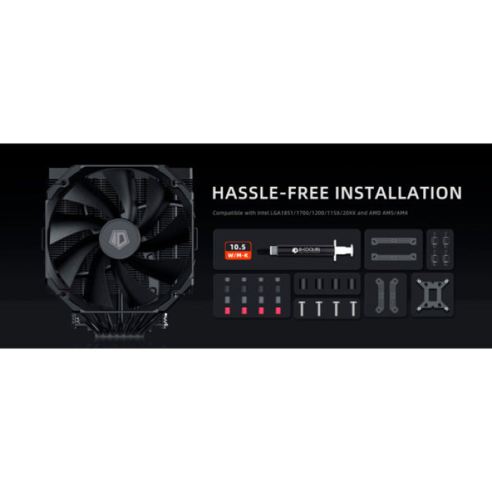 Кулер до процесора ID-Cooling FROZN A720 Black