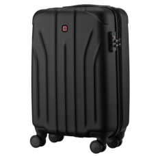Валіза Wenger Oryson, мала, пластик, 4 колеса, чорна (653163)