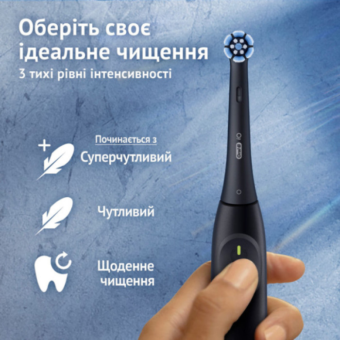 Електрична зубна щітка Oral-B Series 2 iOS2.1D9.2K Black + футляр (8700216611923)