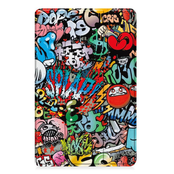 Чохол до планшета BeCover Smart Case Samsung Galaxy Tab A11 Plus SM-X236B 11.0" Graffiti (714005)