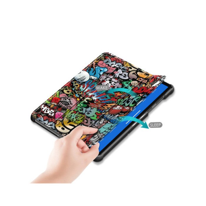 Чохол до планшета BeCover Smart Case Samsung Galaxy Tab A11 Plus SM-X236B 11.0" Graffiti (714005)