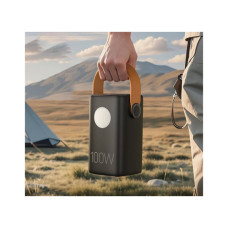 Батарея універсальна HOCO 60000mAh Astrum PD/100W, QC/3.0, LED lamp, Black (DB160 / 714724)