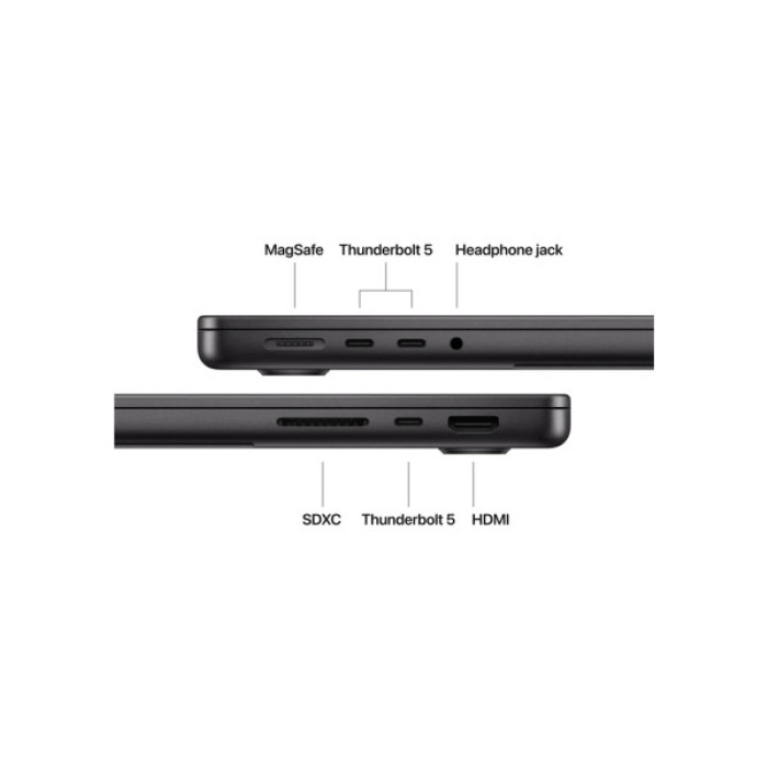 Ноутбук Apple MacBook Pro 14 A3427 M5 Max Space Black (MGDU4UA/A)