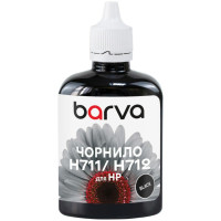 Чорнило Barva HP 711/712 100ml BK, pigment (H711-853)