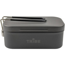 Миска туристична Tribe Lunch Box Alu T-FG-0016-grey, , шт (T-FG-0016-grey)