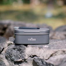 Миска туристична Tribe Lunch Box Alu T-FG-0016-grey, , шт (T-FG-0016-grey)