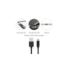 Дата кабель USB 2.0 AM to USB-C 1.0m Choetech (AC0002)