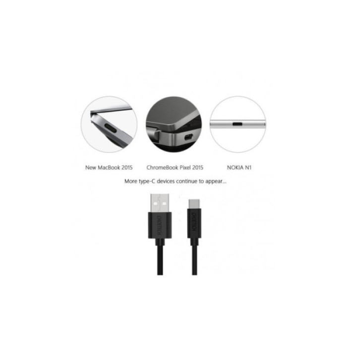 Дата кабель USB 2.0 AM to USB-C 1.0m Choetech (AC0002)