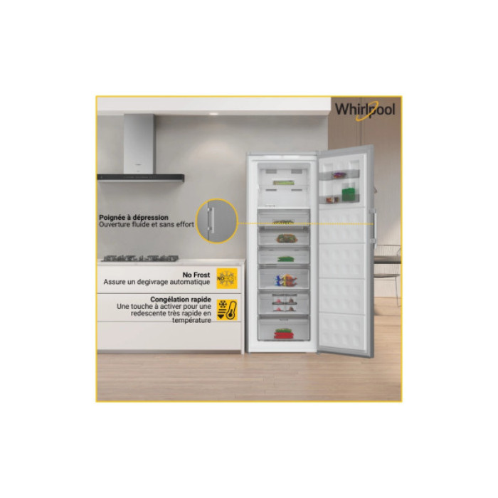 Морозильна камера Whirlpool WHFF6403X4E
