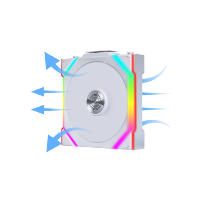 Кулер до корпусу Lian Li Uni Fan SL WIRELESS Reverse, 120-1, Wh (G99.12RSL1W1W.00)