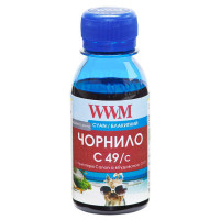 Чорнило WWM Canon GI-490 100г Cyan (C49/C-2)