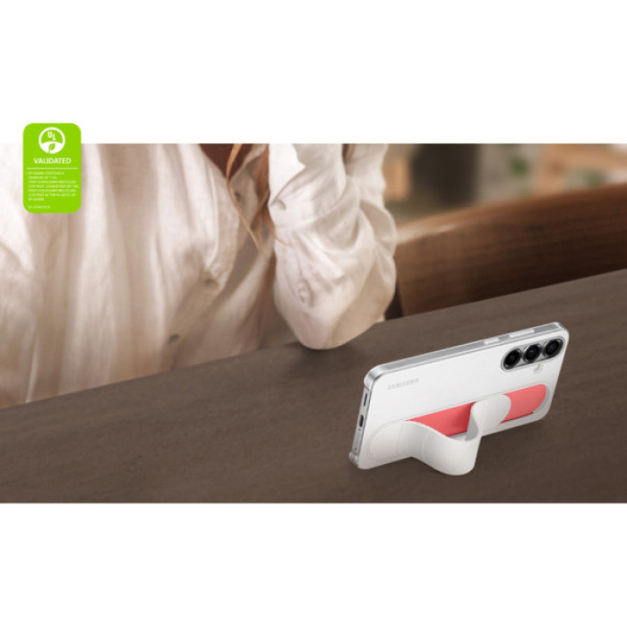 Чохол до мобільного телефона Samsung Galaxy S25+ (S936) Standing Grip case Grey (EF-GS936CJEGWW)