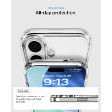 Чохол до мобільного телефона Spigen Ultra Hybrid S MagFit iPhone 17 Clear White (ACS09981)