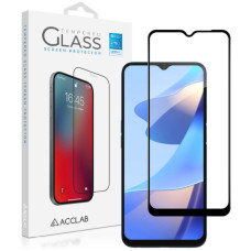 Скло захисне ACCLAB Full Glue Oppo A18 Black (1283126583131)