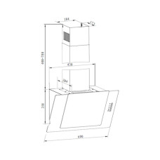 Витяжка кухонна Liberty Emily 60 B
