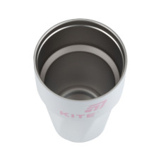 Термокружка Kite 450 мл біло-рожева (K25-1220-3)