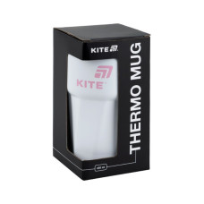 Термокружка Kite 450 мл біло-рожева (K25-1220-3)