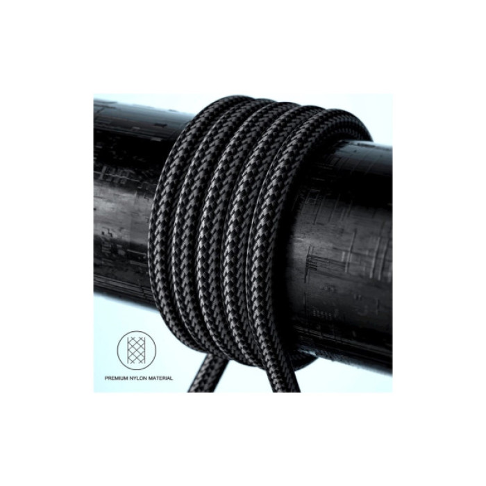 Дата кабель USB-C to USB-C 0.5m 100W black Essager (EXCTT1-CGB01)