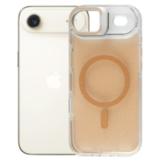 Чохол до мобільного телефона BeCover FIBRA Star Shine MagSafe Apple iPhone 17 Air Desert Gold (715419)