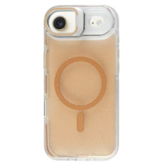 Чохол до мобільного телефона BeCover FIBRA Star Shine MagSafe Apple iPhone 17 Air Desert Gold (715419)